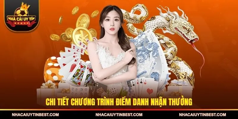 Chi tiết chương trình điểm danh nhận thưởng