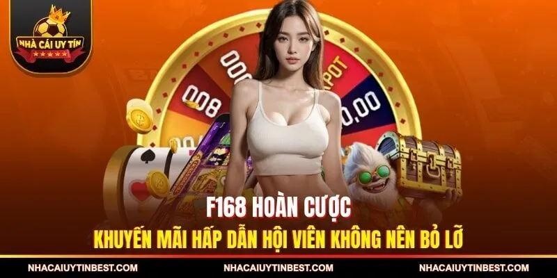 F168 Hoàn Cược - Khuyến Mãi Hấp Dẫn Hội Viên Không Nên Bỏ Lỡ