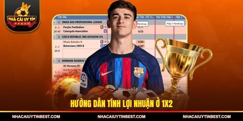 Hướng dẫn tính lợi nhuận ở 1x2