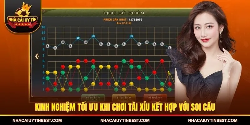 Kinh nghiệm tối ưu khi chơi Tài Xỉu kết hợp với soi cầu