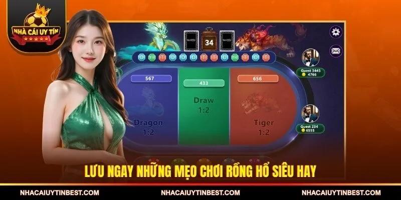 Lưu ngay những mẹo chơi rồng hổ siêu hay