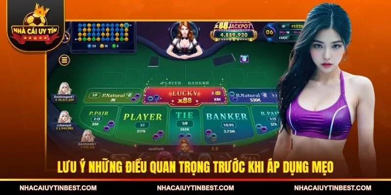 Lưu ý những điều quan trọng trước khi áp dụng mẹo
