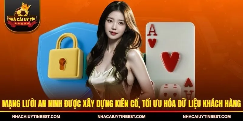 Mạng lưới an ninh được xây dựng kiên cố, tối ưu hóa dữ liệu khách hàng